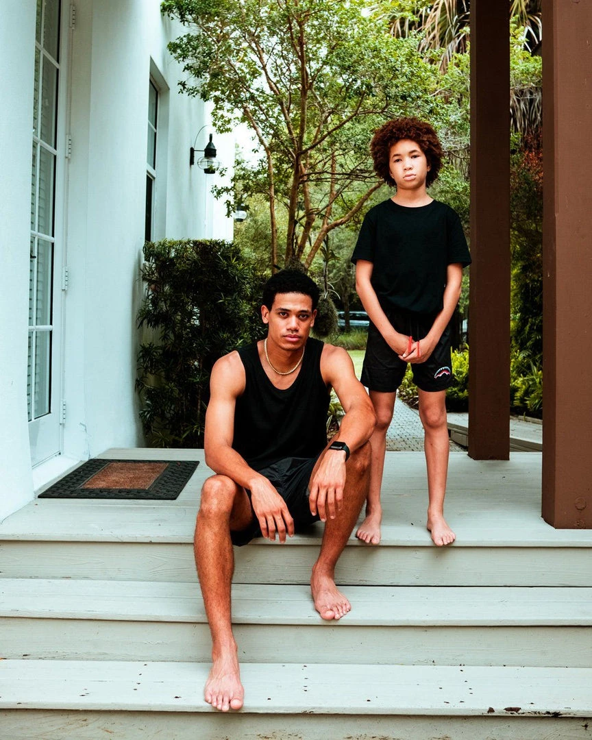 SPRAYGROUND® KIDS LIGHTS OUT SWIM TRUNKS SWIMWEAR SPRAYGROUND® KIDS LIGHTS OUT SWIM TRUNKS SWIMWEAR