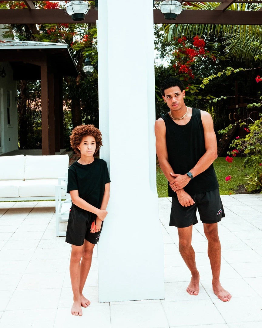 SPRAYGROUND® KIDS LIGHTS OUT SWIM TRUNKS SWIMWEAR SPRAYGROUND® KIDS LIGHTS OUT SWIM TRUNKS SWIMWEAR