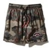 SPRAYGROUND® SWIMWEAR KIDS CAMO CHECKERED SWIM TRUNKS