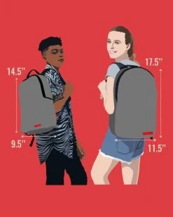 SPRAYGROUND® MINI GROOVY SHARK BACKPACK 17 SPRAYGROUND® MINI GROOVY SHARK BACKPACK