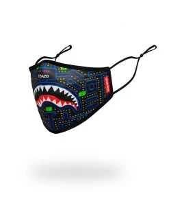 SPRAYGROUND® KIDS FORM FITTING MASK: ARCADE SHARK FACE MASKS