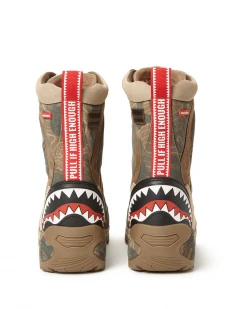 SPRAYGROUND® CAMO TERRAIN FUERZA COBRA PARATROOPER BOOTS - MADE IN COLOMBIA NUMBERED 1/280 PAIRS APPAREL+GEAR