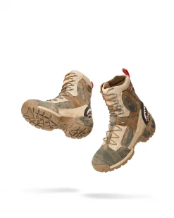 SPRAYGROUND® CAMO TERRAIN FUERZA COBRA PARATROOPER BOOTS - MADE IN COLOMBIA NUMBERED 1/280 PAIRS APPAREL+GEAR