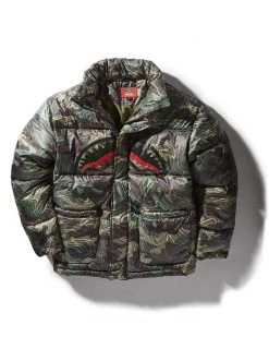 SPRAYGROUND® APPAREL+GEAR CAMO TERRAIN LIGHTWEIGHT PUFFER JACKET