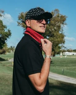 SPRAYGROUND® INFINITY RED PIMA COTTON MADE IN PERU POLO