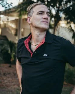 SPRAYGROUND® INFINITY RED PIMA COTTON MADE IN PERU POLO