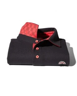 SPRAYGROUND® INFINITY RED PIMA COTTON MADE IN PERU POLO