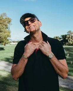 SPRAYGROUND® INFINITY RED PIMA COTTON MADE IN PERU POLO