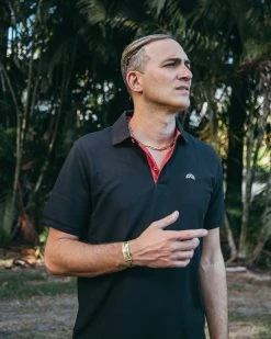 SPRAYGROUND® INFINITY RED PIMA COTTON MADE IN PERU POLO