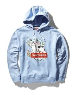 SPRAYGROUND® UNICORN FUN HOODY (LT BLUE)