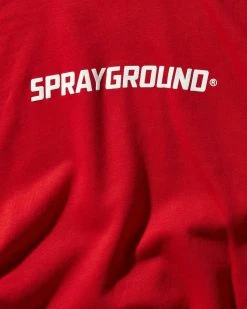 SPRAYGROUND® VERTICAL TRIBE HOODY (RED)
