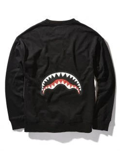 SPRAYGROUND® SPRAYGROUND DIAMOND CREWNECK (BLACK) APPAREL+GEAR