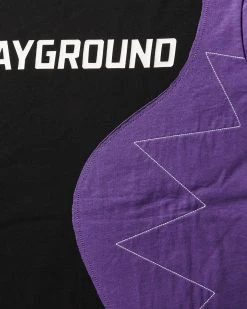 SPRAYGROUND® 33% SPLIT T-SHIRT (PURPLE) APPAREL+GEAR