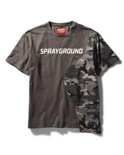 SPRAYGROUND® 33% SPLIT T-SHIRT (GREY)