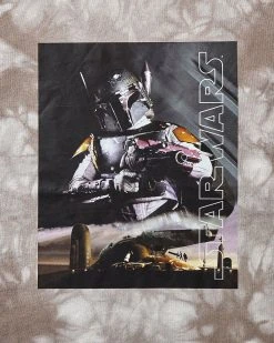 SPRAYGROUND® STAR WARS MANDALORIAN GUNNER HOODY (BROWN TIEDYE) APPAREL+GEAR