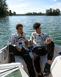 SPRAYGROUND® CHAOS BUTTON-UP APPAREL+GEAR