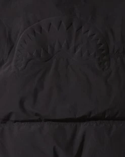 SPRAYGROUND® COZY FUR NECK PUFFER JACKET APPAREL+GEAR