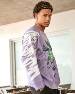 SPRAYGROUND® MONEY BEAR BREAKOUT KNIT CREW