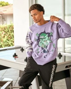 SPRAYGROUND® MONEY BEAR BREAKOUT KNIT CREW