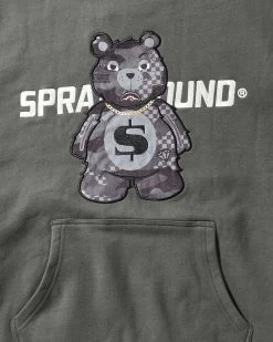 SPRAYGROUND® MONEY CHILLER HOODY (GRAY)
