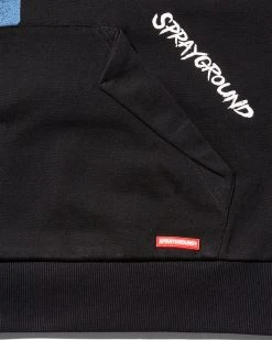 SPRAYGROUND® WIDE PAINT HOODY (BLACK)