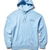 SPRAYGROUND® RIPPED MONEY BEAR HOODY (LT BLUE) APPAREL+GEAR