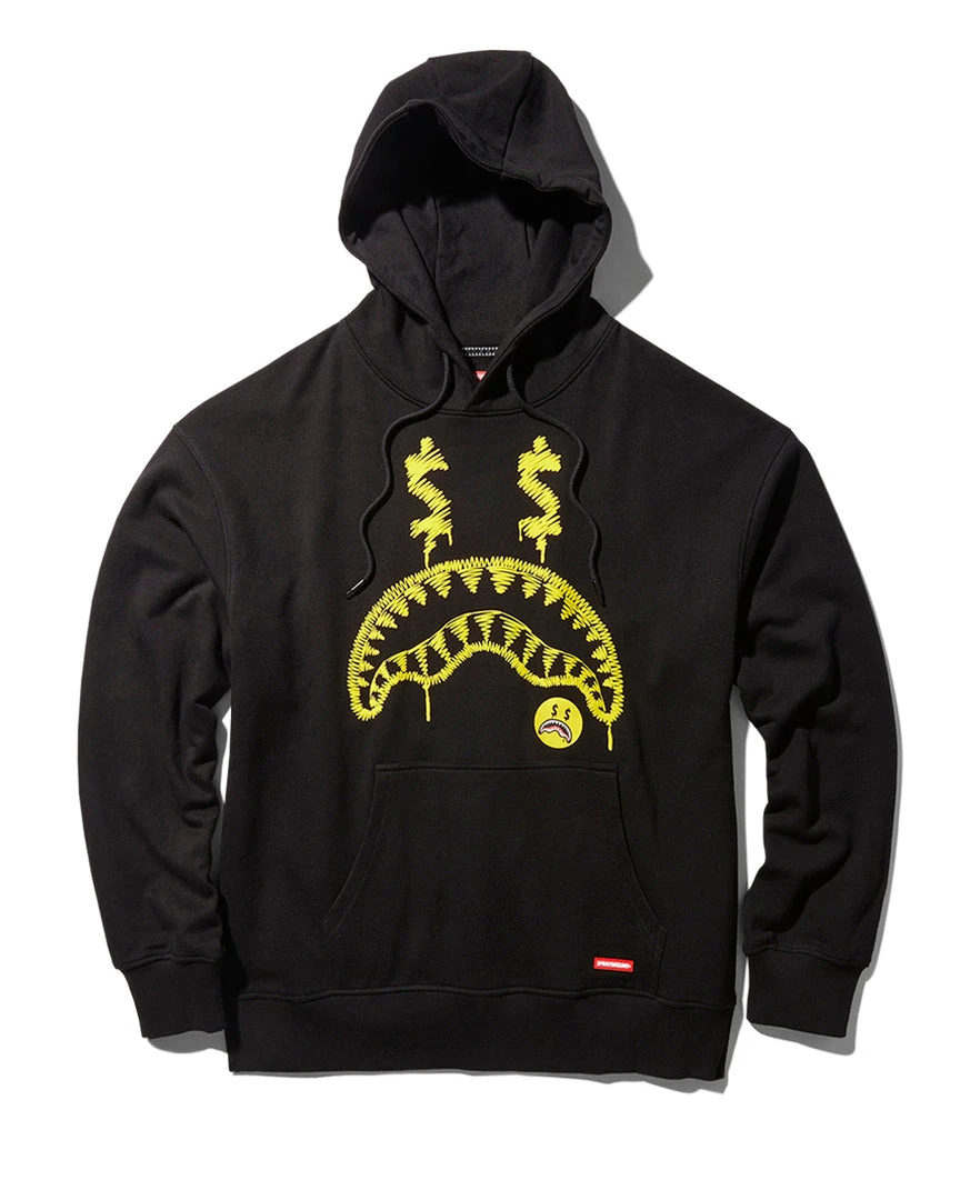 SPRAYGROUND® APPAREL+GEAR MONEY SCRIBBLES HOODY (BLACK) 1 SPRAYGROUND® APPAREL+GEAR MONEY SCRIBBLES HOODY (BLACK)