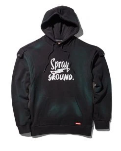 SPRAYGROUND® APPAREL+GEAR ARMY TIE DYE GRAPHIC HOODY