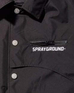SPRAYGROUND® SNAP FRONT DOUBLE YOKE BOUNCER JACKET