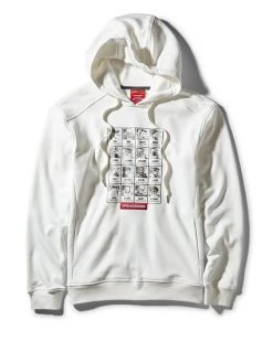 SPRAYGROUND® STREET FIGHTER PLAYER TACTIC HOODY (WHITE) APPAREL+GEAR