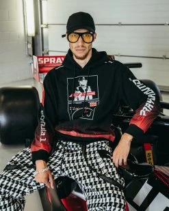 SPRAYGROUND® FORMULA 1 SHARK TRACK HOODY APPAREL+GEAR