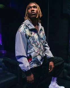 SPRAYGROUND® RICHES LIGHT ZIP JACKET APPAREL+GEAR