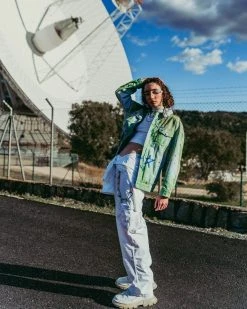 SPRAYGROUND® APPAREL+GEAR BY DBD DENIM JACKET (GREEN)