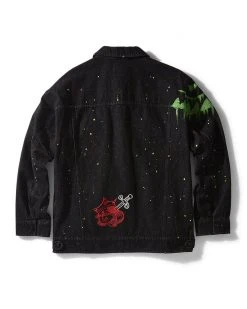 SPRAYGROUND® APPAREL+GEAR BY DBD DENIM JACKET (BLACK)