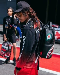 SPRAYGROUND® FORMULA 1 SHARK TRACK CREW APPAREL+GEAR