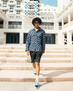 SPRAYGROUND® APPAREL+GEAR FIRE SHORTS (BLACK)