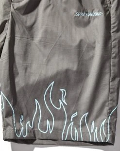SPRAYGROUND® FIRE SHORTS (GREY)