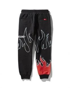 SPRAYGROUND® FIRE BAGGY SWEATPANT (BLACK)