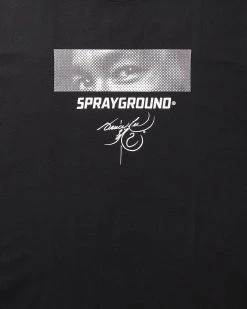 SPRAYGROUND® BRUCE LEE WISDOM T-SHIRT (BLK) APPAREL+GEAR