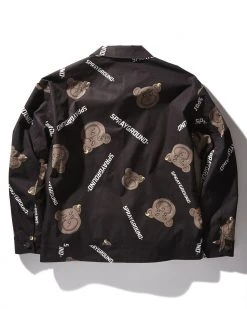 SPRAYGROUND® BUTTON UP BEARS JACKET APPAREL+GEAR