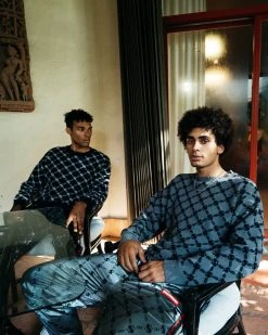 SPRAYGROUND® MONEYGRAM KNIT CREW (BLACK)