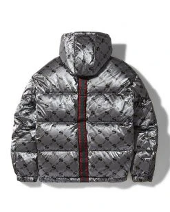 SPRAYGROUND® MONEYGRAM PUFFER JACKET (PLATINUM) APPAREL+GEAR 2 SPRAYGROUND® MONEYGRAM PUFFER JACKET (PLATINUM) APPAREL+GEAR