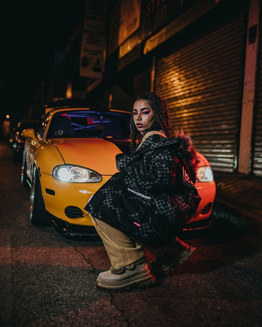 SPRAYGROUND® SHARK CAMO FUR HOOD WINTER COAT SPRAYGROUND® SHARK CAMO FUR HOOD WINTER COAT