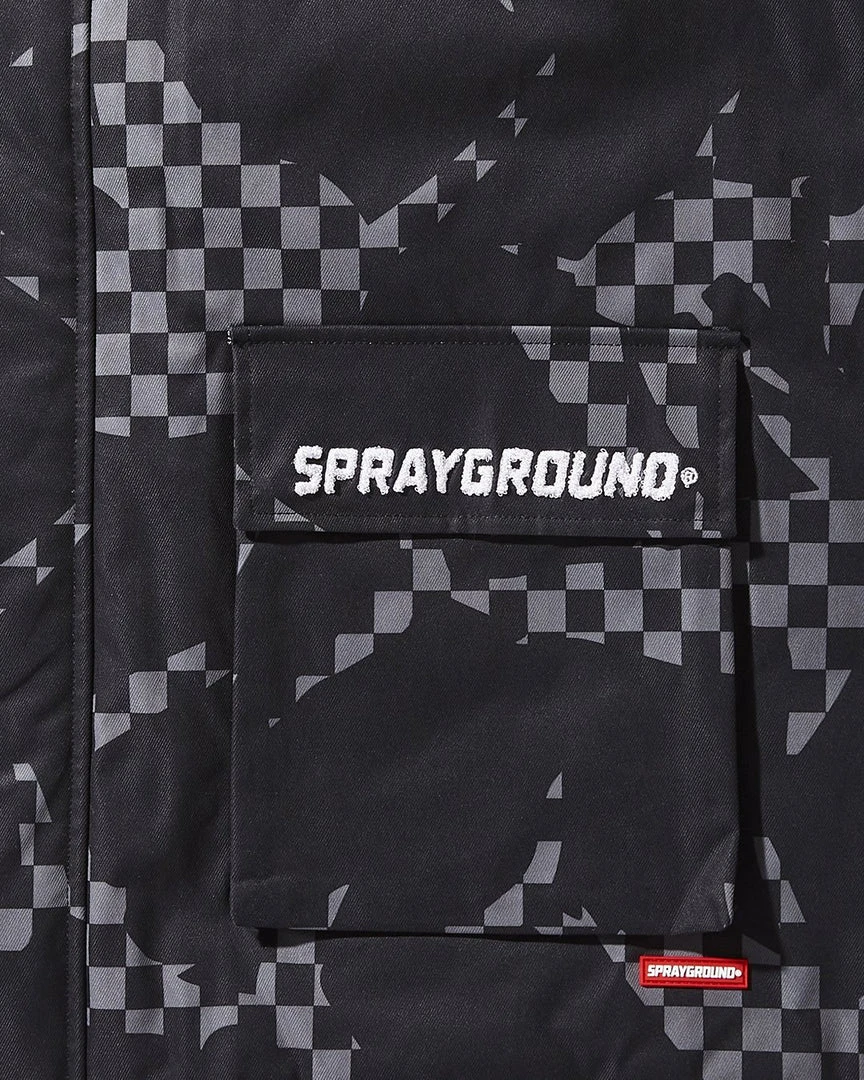 SPRAYGROUND® SHARK CAMO FUR HOOD WINTER COAT SPRAYGROUND® SHARK CAMO FUR HOOD WINTER COAT
