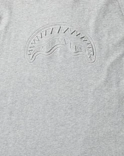 SPRAYGROUND® APPAREL+GEAR EMBOSSED SHARK CREW (GRAY)