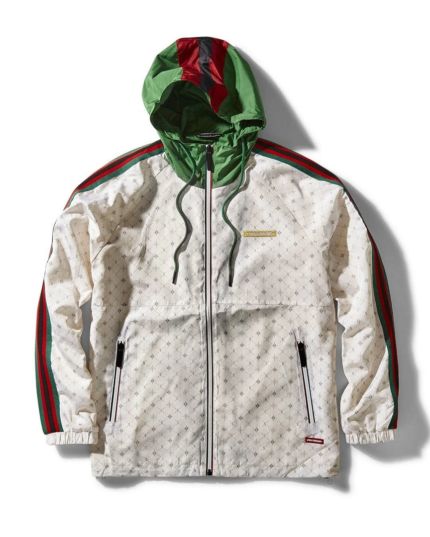 SPRAYGROUND® APPAREL+GEAR FIFTH AVENUE WINDBREAKER (BEIGE) SPRAYGROUND® APPAREL+GEAR FIFTH AVENUE WINDBREAKER (BEIGE)