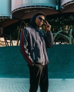 SPRAYGROUND® APPAREL+GEAR FIFTH AVENUE WINDBREAKER (BLACK) 3 SPRAYGROUND® APPAREL+GEAR FIFTH AVENUE WINDBREAKER (BLACK)