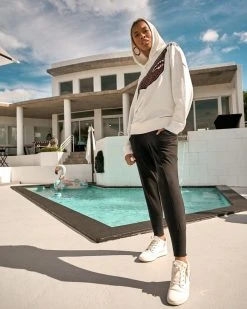 SPRAYGROUND® CROSSBODY HOODY (WHITE) APPAREL+GEAR