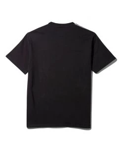 SPRAYGROUND® OMBRE LOGO TAPE T-SHIRT (BLACK)