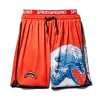 SPRAYGROUND® JAPAN WAVE CORTO SWIM TRUNKS (RED) SWIMWEAR